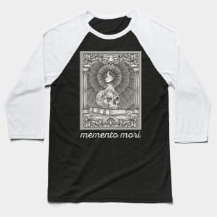 Memento Mori - Marcus Aurelius stoicism philosophy Baseball T-Shirt